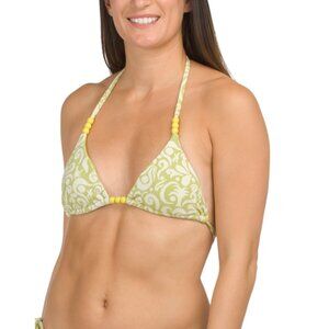 DIPPIN DAISY Matcha Green Bali Triangle Swim Top